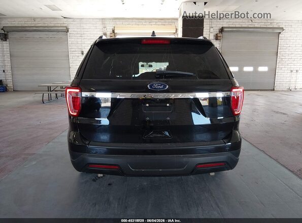 1FM5K7B86JGC49564 2018 FORD EXPLORER Black 