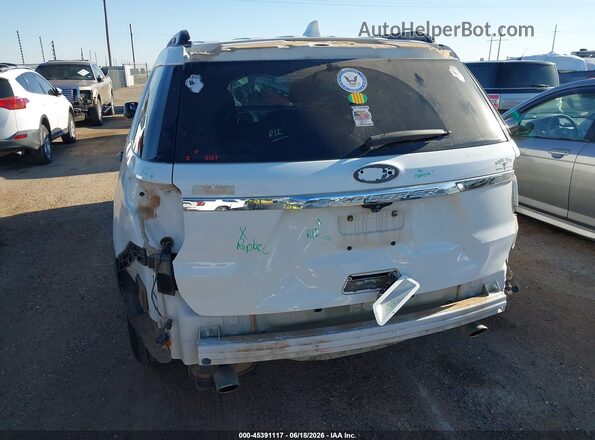 1FM5K7B87HGA99894 2017 FORD EXPLORER Белый Вид спереди