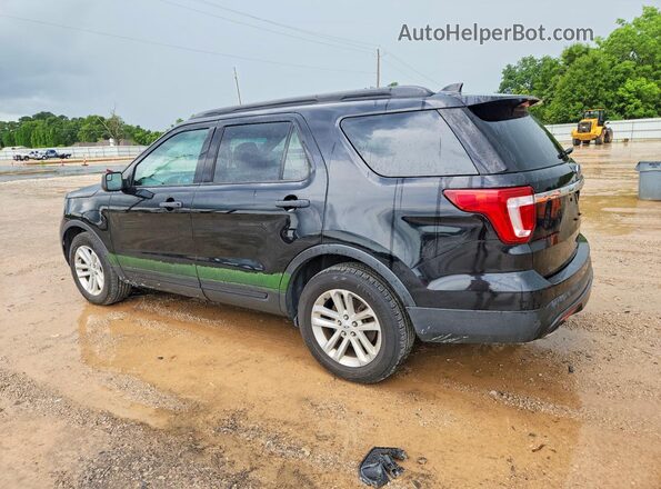 1FM5K7B88HGA48422 2017 FORD EXPLORER Black Հետևի ձախ