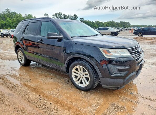 1FM5K7B88HGA48422 2017 FORD EXPLORER Black Առջևի աջ