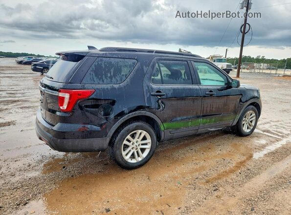 1FM5K7B88HGA48422 2017 FORD EXPLORER Black Հետևի աջ