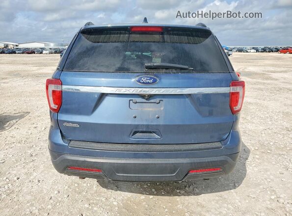 1FM5K7B89JGC13805 2018 FORD EXPLORER Blue 