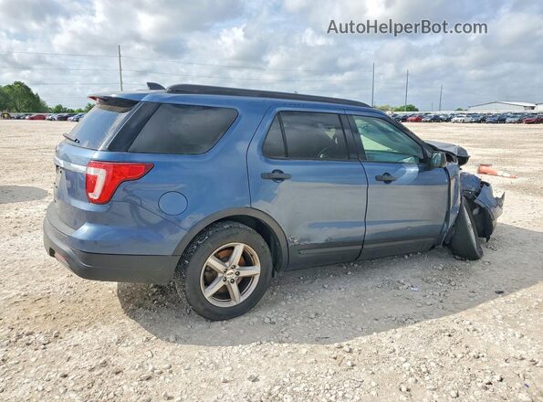 1FM5K7B89JGC13805 2018 FORD EXPLORER Blue 