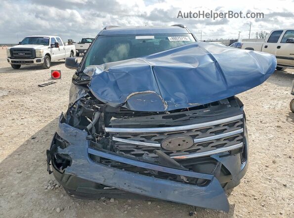 1FM5K7B89JGC13805 2018 FORD EXPLORER Blue 
