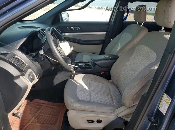 1FM5K7B89JGC13805 2018 FORD EXPLORER Blue 