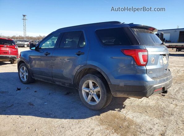 1FM5K7B89KGA46301 2019 FORD EXPLORER Black Trasero izquierdo