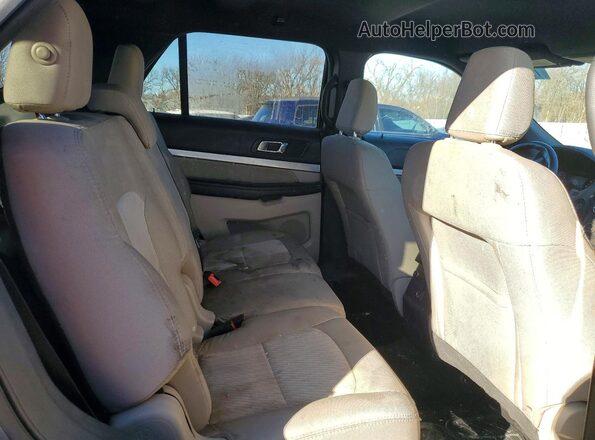 1FM5K7B89KGA46301 2019 FORD EXPLORER Black Vista interior trasera
