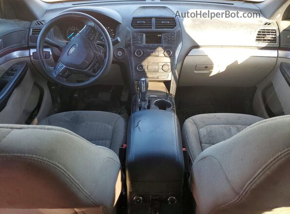 1FM5K7B89KGA46301 2019 FORD EXPLORER Black Vista del salpicadero