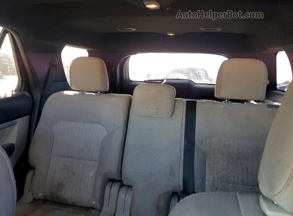 1FM5K7B89KGA46301 2019 FORD EXPLORER Black Vista de los asientos traseros