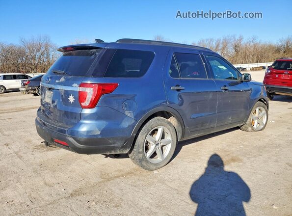 1FM5K7B89KGA46301 2019 FORD EXPLORER Black Trasero derecho