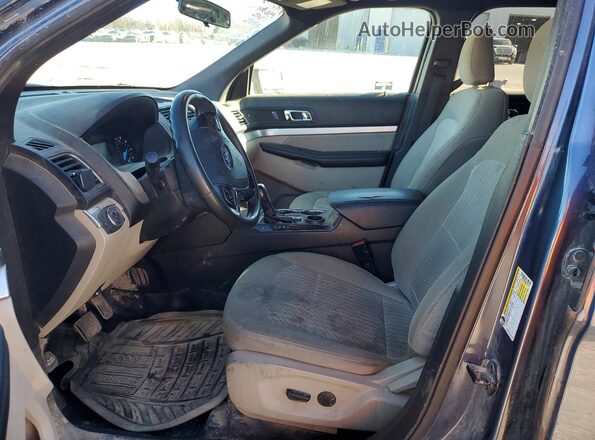 1FM5K7B89KGA46301 2019 FORD EXPLORER Black Vista interior delantera