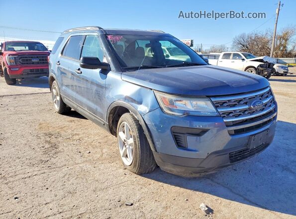 1FM5K7B89KGA46301 2019 FORD EXPLORER Black Delantero derecho