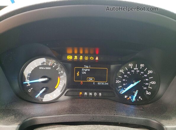 1FM5K7B8XGGC42688 2016 FORD EXPLORER Серебряный Вид щитка приборов