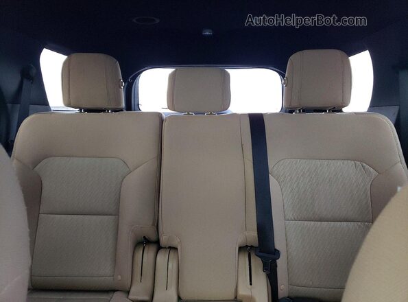 1FM5K7B8XGGC42688 2016 FORD EXPLORER Серебряный Вид задних сидений