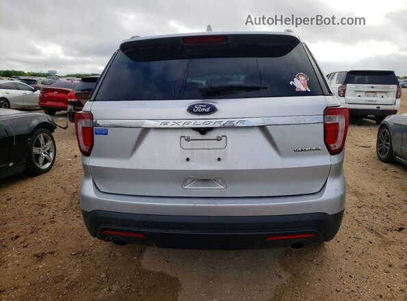 1FM5K7B8XGGC42688 2016 FORD EXPLORER Серебряный Вид сзади