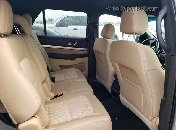 1FM5K7B8XGGC42688 2016 FORD EXPLORER Серебряный Вид задней части салона