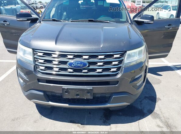 1FM5K7D80GGC61019 2016 FORD EXPLORER Gray Vista frontal