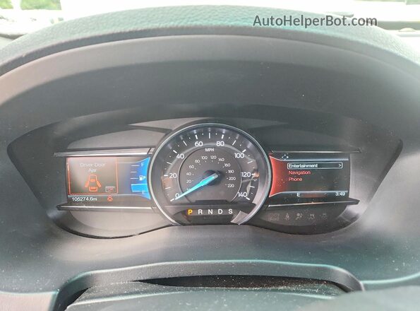 1FM5K7D80GGC98992 2016 FORD EXPLORER White 