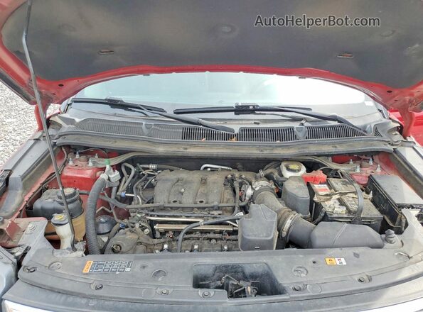 1FM5K7D80JGA62768 2018 FORD EXPLORER Burgundy Engine compartment view