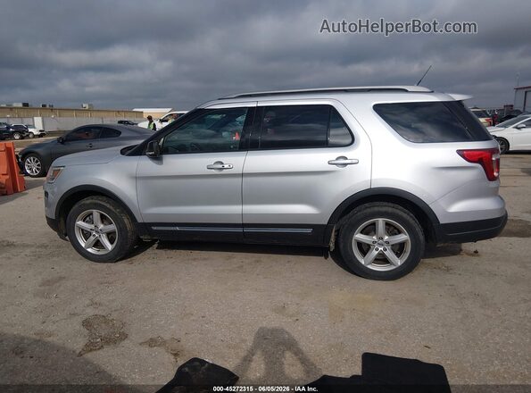 1FM5K7D80JGC85991 2018 FORD EXPLORER Silver სალონის 360-გრადუსიანი ხედი