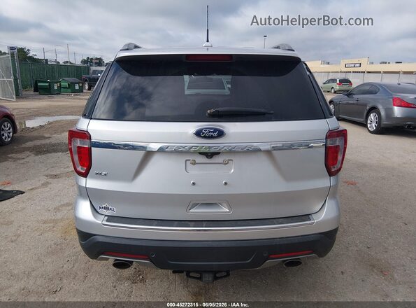 1FM5K7D80JGC85991 2018 FORD EXPLORER Silver 