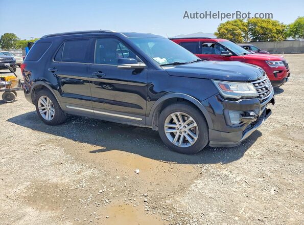 1FM5K7D81HGA70419 2017 FORD EXPLORER Black Առջևի աջ