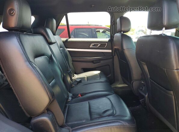 1FM5K7D81HGA70419 2017 FORD EXPLORER Black Սալոնի հետևի տեսք