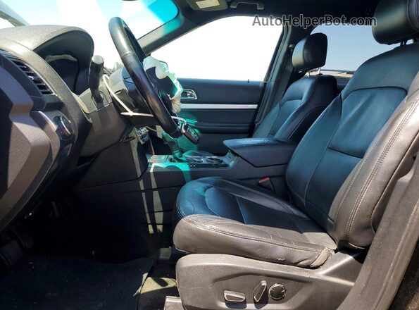 1FM5K7D81HGA70419 2017 FORD EXPLORER Black Սալոնի դիմացի տեսք