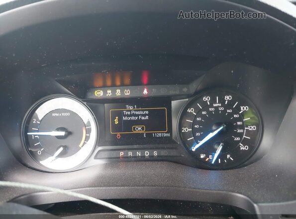 1FM5K7D81HGD39759 2017 FORD EXPLORER Gray Vista de los asientos traseros