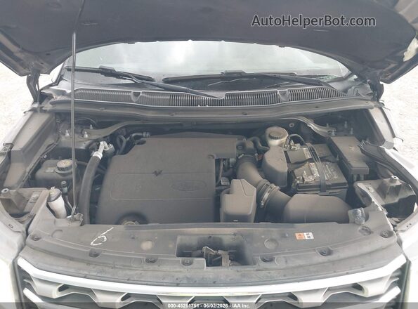 1FM5K7D81HGD39759 2017 FORD EXPLORER Gray Vista trasera