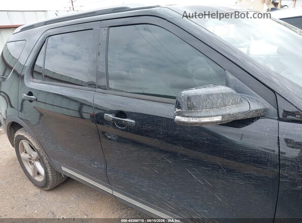 1FM5K7D81JGC26738 2018 FORD EXPLORER Черный Вид щитка приборов