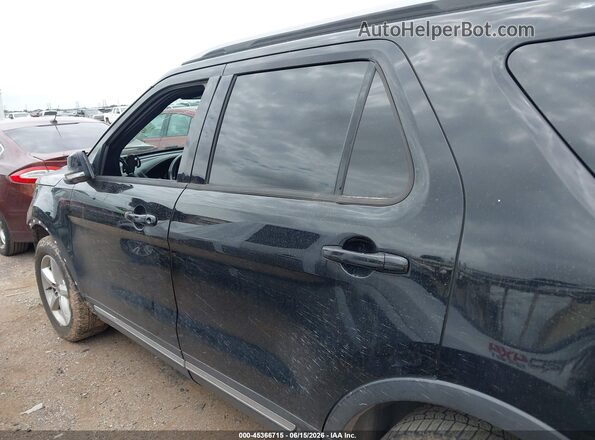 1FM5K7D81JGC26738 2018 FORD EXPLORER Черный Вид задней части салона