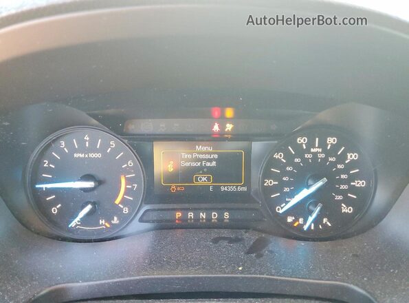 1FM5K7D81KGA49660 2019 FORD EXPLORER Black Вид щитка приладів