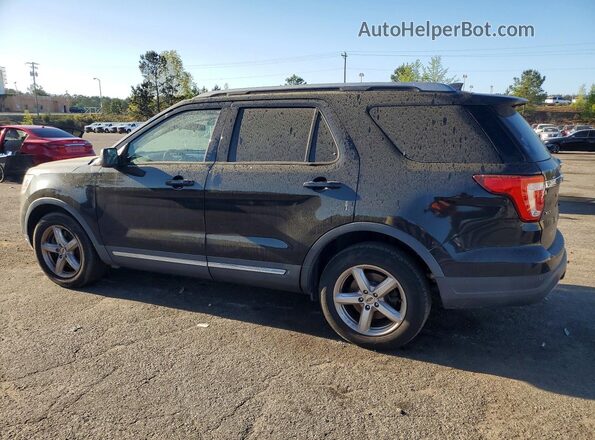 1FM5K7D81KGA49660 2019 FORD EXPLORER Black Задня ліва чверть