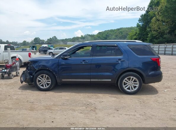 1FM5K7D82GGC42536 2016 FORD EXPLORER Navy Панорамний вид салону 360°