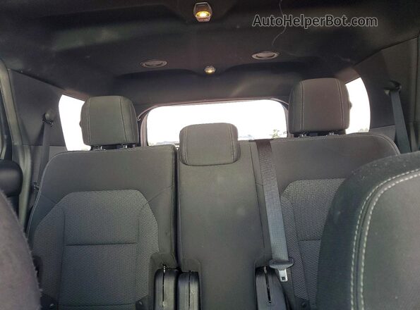 1FM5K7D82GGD10382 2016 FORD EXPLORER Silver Вид задніх сидінь