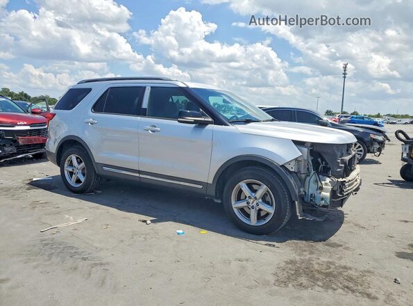 1FM5K7D82GGD10382 2016 FORD EXPLORER Silver Передня права чверть