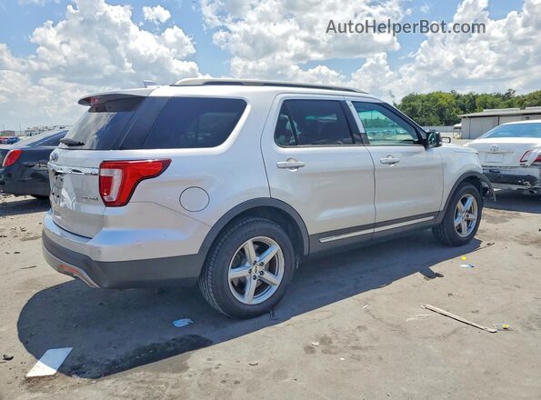 1FM5K7D82GGD10382 2016 FORD EXPLORER Silver Задня права чверть