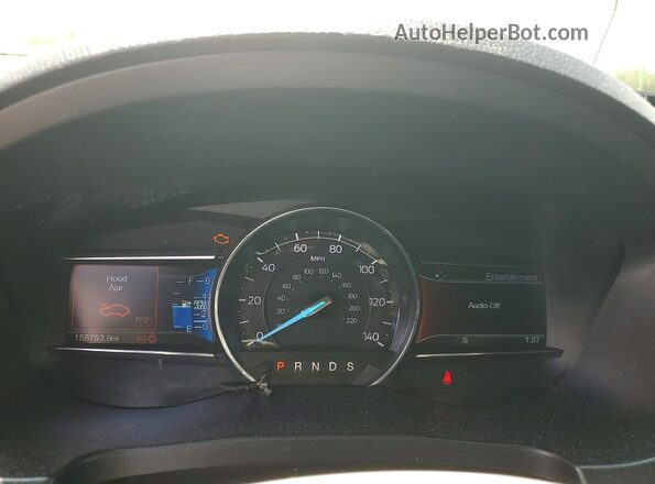 1FM5K7D82GGD10382 2016 FORD EXPLORER Silver Вид щитка приладів