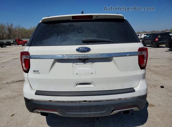 1FM5K7D82JGA63825 2018 FORD EXPLORER White 