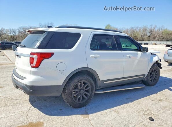 1FM5K7D82JGA63825 2018 FORD EXPLORER White 
