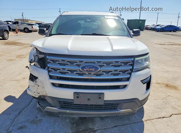 1FM5K7D82JGA63825 2018 FORD EXPLORER White 