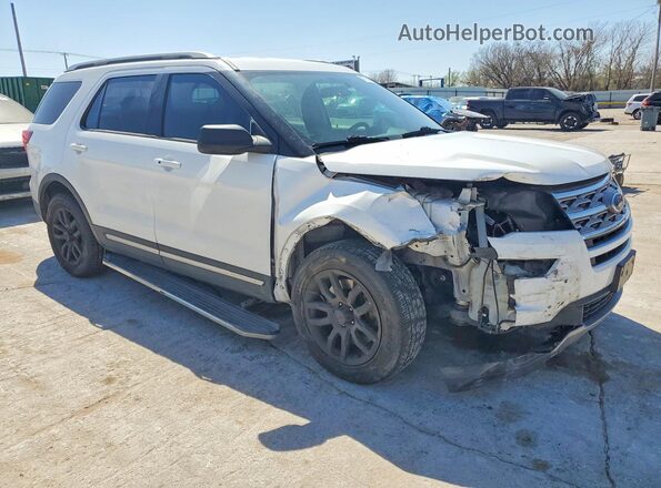 1FM5K7D82JGA63825 2018 FORD EXPLORER White 
