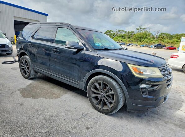 1FM5K7D82JGC64382 2018 FORD EXPLORER Black 