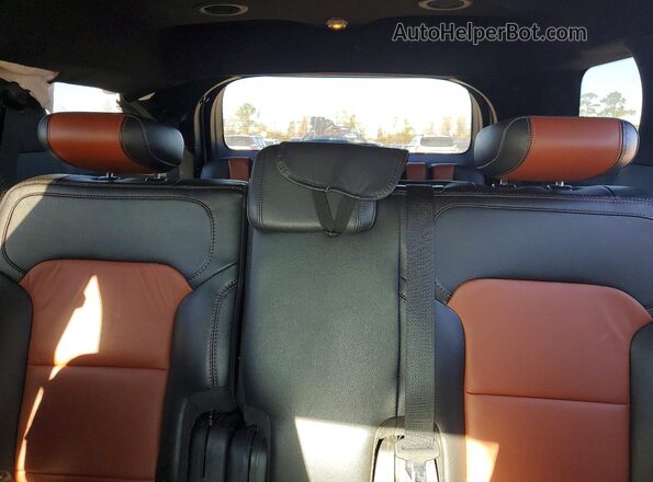 1FM5K7D82KGA08115 2019 FORD EXPLORER White Вид задніх сидінь