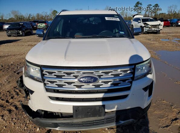 1FM5K7D82KGA08115 2019 FORD EXPLORER White Вид спереду