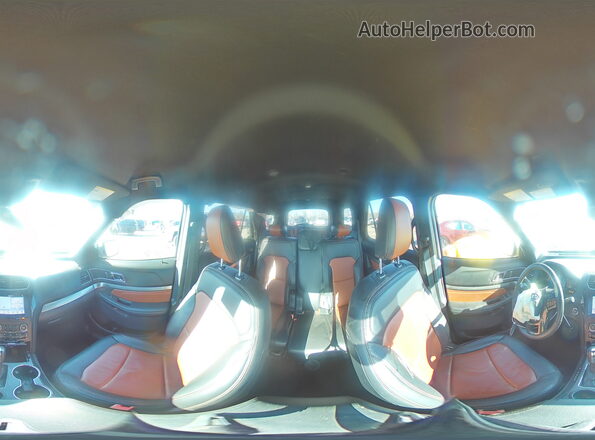 1FM5K7D82KGA08115 2019 FORD EXPLORER White Панорамний вид салону 360°