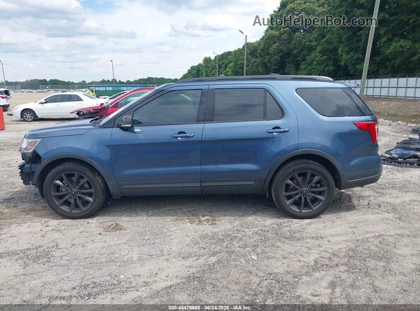 1FM5K7D82KGA36237 2019 FORD EXPLORER Blue 