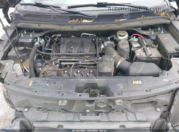 1FM5K7D82KGA36237 2019 FORD EXPLORER Blue Widok z tyłu