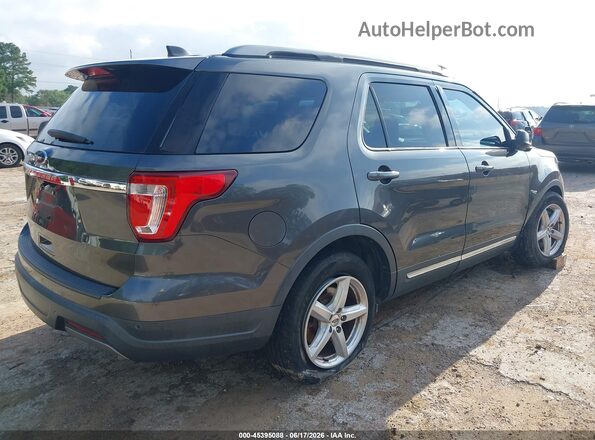 1FM5K7D82KGA76737 2019 FORD EXPLORER Gray უკანა მარჯვენა